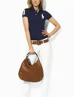 t-shirt polo ralph lauren high collar femmes sport cotton 2013 france big pony lq borland white